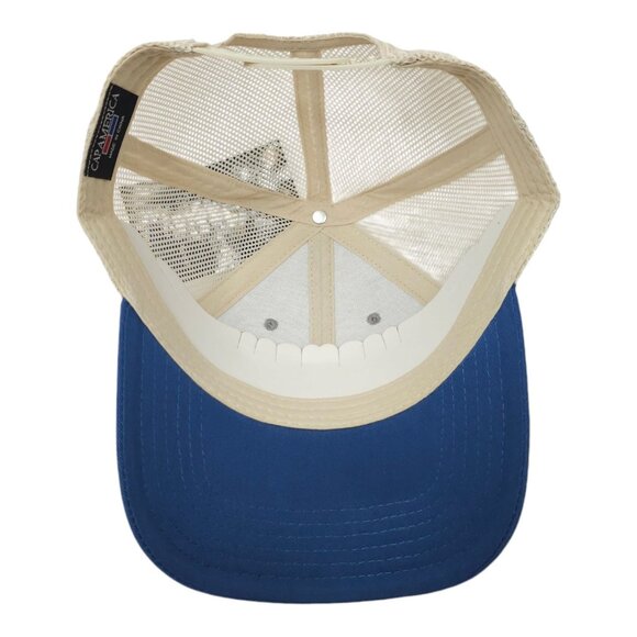 Kona Brewing Co Snapback Cap Embroidered Chino Twill Mesh Trucker Baseball Hat - Picture 5 of 13